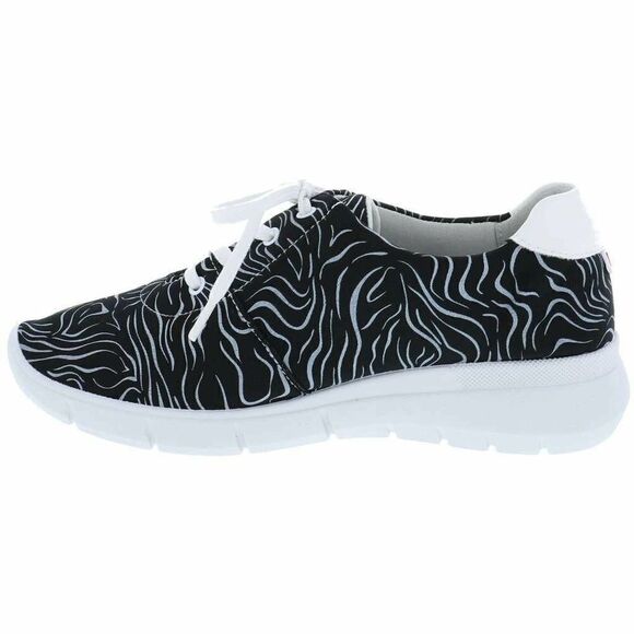ARCOPEDICO Women’s L76 Lace-Up Sneakers in the Size 41/9.5-10 US in Black/White - Picture 12 of 15